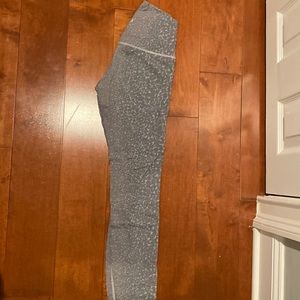 Lululemon Align gray cheetah leggings